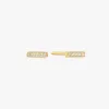 Ania Haie Glam Rock Gold Bar Stud EOL Earrings