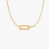 Ania Haie Glam Rock Gold Interlock Necklace