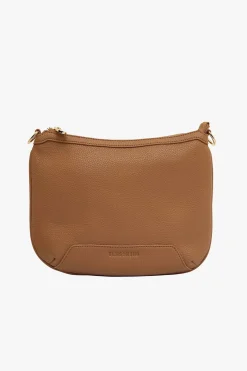 Elms+King Glendale Taupe Crossbody Bag with Chain