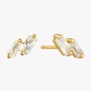 Ania Haie Glow Getter 7mm Gold EOL Stud Earrings
