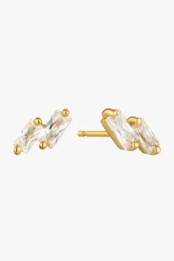 Ania Haie Glow Getter 7mm Gold EOL Stud Earrings