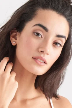 Ania Haie Glow Getter 7mm Silver EOL Stud Earrings