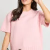 Stories be Told Goddess Blush Soft Knit Tee