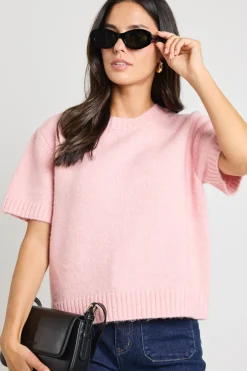 Stories be Told Goddess Blush Soft Knit Tee