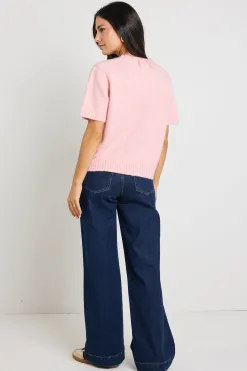 Stories be Told Goddess Blush Soft Knit Tee