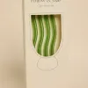Willow u0026 Mae Green Curvy Reuseable Pk 4 Glass Drinking Straws