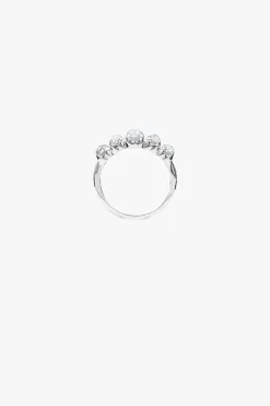 Stolen Girlfriends Club Halo Moonstone Cluster Ring