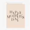 Father Rabbit Happy Mothers Day Greeting Card