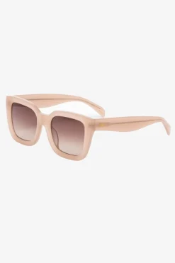 Sito Harlow Cream Rosewood Gradient Lens Sunglasses