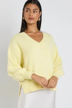 Ivy + Jack Harvest Butter V Neck Knit Jumper