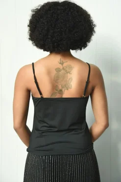Coop Heart & Camisole Black Cami