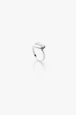 Stolen Girlfriends Club Heart Script Ring EOL