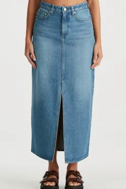 Riders by Lee Hi Pacific Fade Blue Maxi Skirt