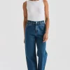 Riders by Lee Hi Wide Afterglow Blue Denim Jean