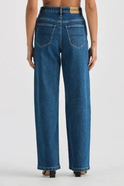 Riders by Lee Hi Wide Afterglow Blue Denim Jean