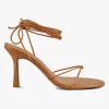 Sol Sana Honey Tan Ankle Strap Heel