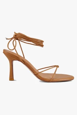 Sol Sana Honey Tan Ankle Strap Heel