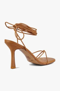 Sol Sana Honey Tan Ankle Strap Heel