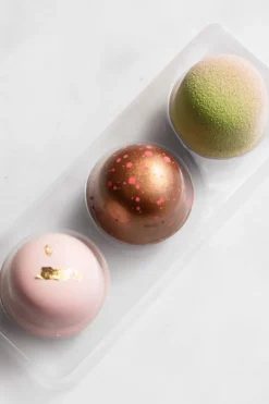 House of Chocolate Hugs + Kisses Three Piece Bonbon Selection