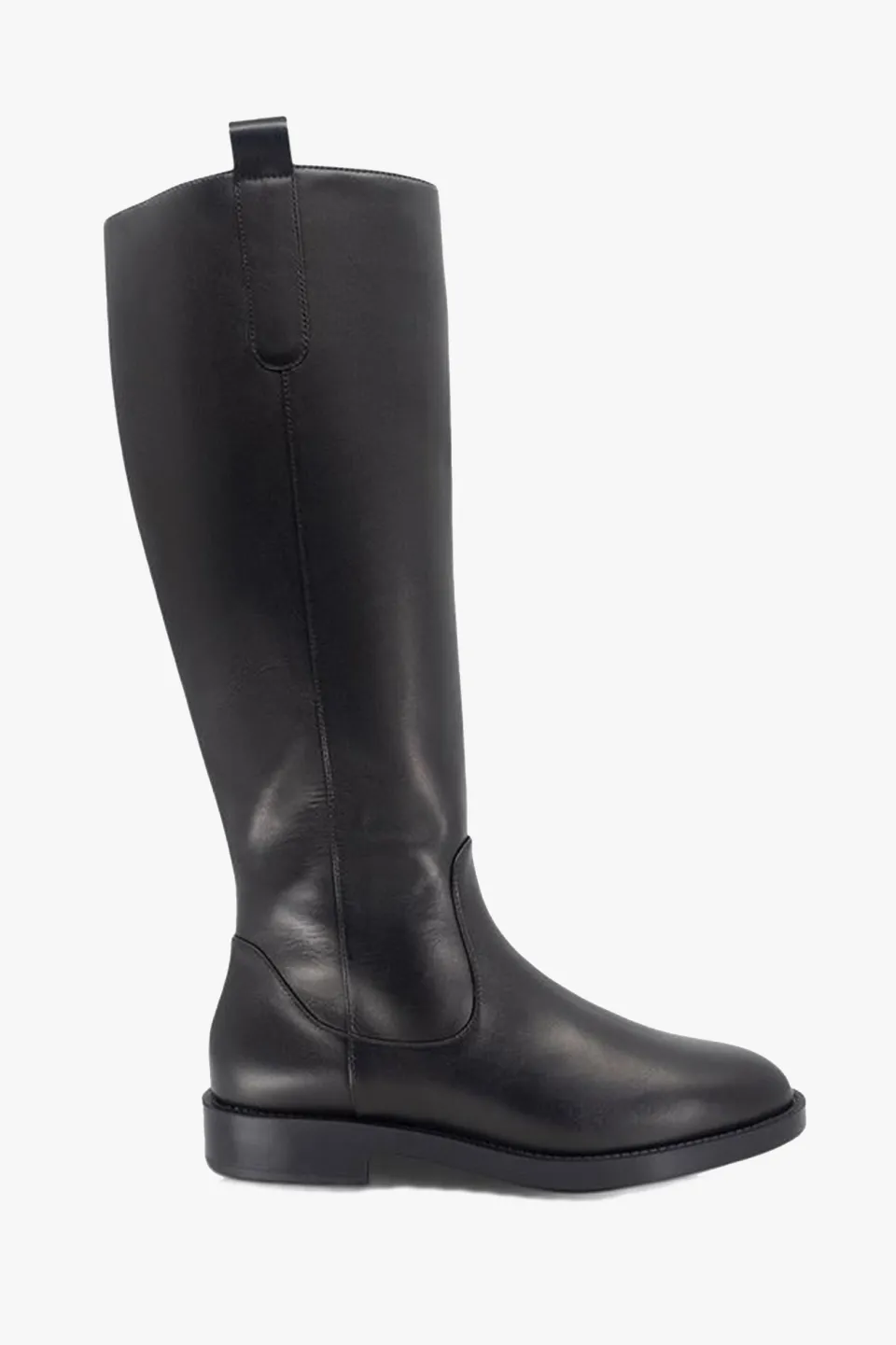 Sol Sana Huntley Black Low Heel Tall Boot