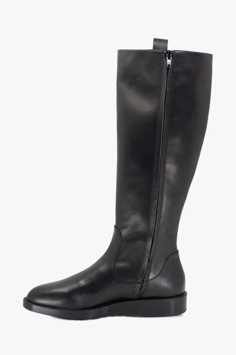 Sol Sana Huntley Black Low Heel Tall Boot