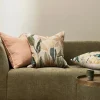 Baya Imelda Multi Natural Foilage Feather Inner 55x55cm Cushion