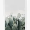 Papier HQ In The Desert Cacti White Framed A2 Print