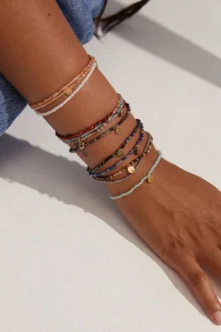 Pilgrim Indie White Gold Plated EOL Bracelet