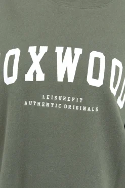 Foxwood Interval Khaki Print Crew