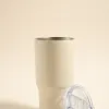 RE:UNION Label Ivory Stainless Steel 600ml Smoothie + Coffee Cup