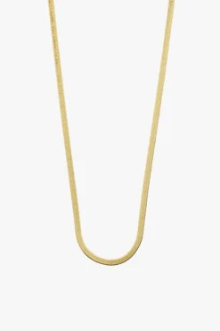 Pilgrim Joanna Gold Plated EOL Snake Chain Necklace