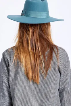 Brixton Joanna Silver Pine Felt Hat