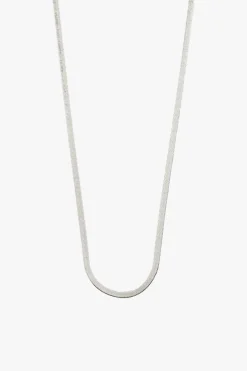 Pilgrim Joanna Silver Plated Snake Chain Necklace