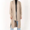 Humidity Lifestyle Juliette Birch Natural Longline Knit Cardi