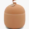 Firefly Candle Co. Keepsake Amberwood 340g Large with Lid Ceramic Candle