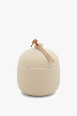 Firefly Candle Co. Keepsake Tea Tree + Rose 113g Small with Lid Ceramic Candle