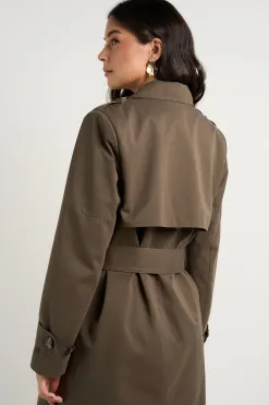 Stories be Told Kensington Khaki Trench Coat