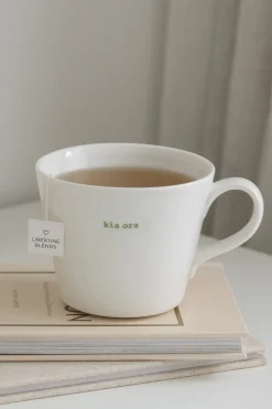 Keith Brymer Jones Kia Ora White Bucket 350ml Mug