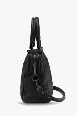 Status Anxiety Last Mountains Black Shoulder Bag