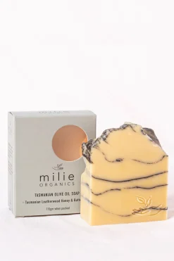 Milie Organics Leatherwood Honey Organic Soap