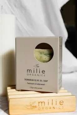 Milie Organics Leatherwood Honey Organic Soap