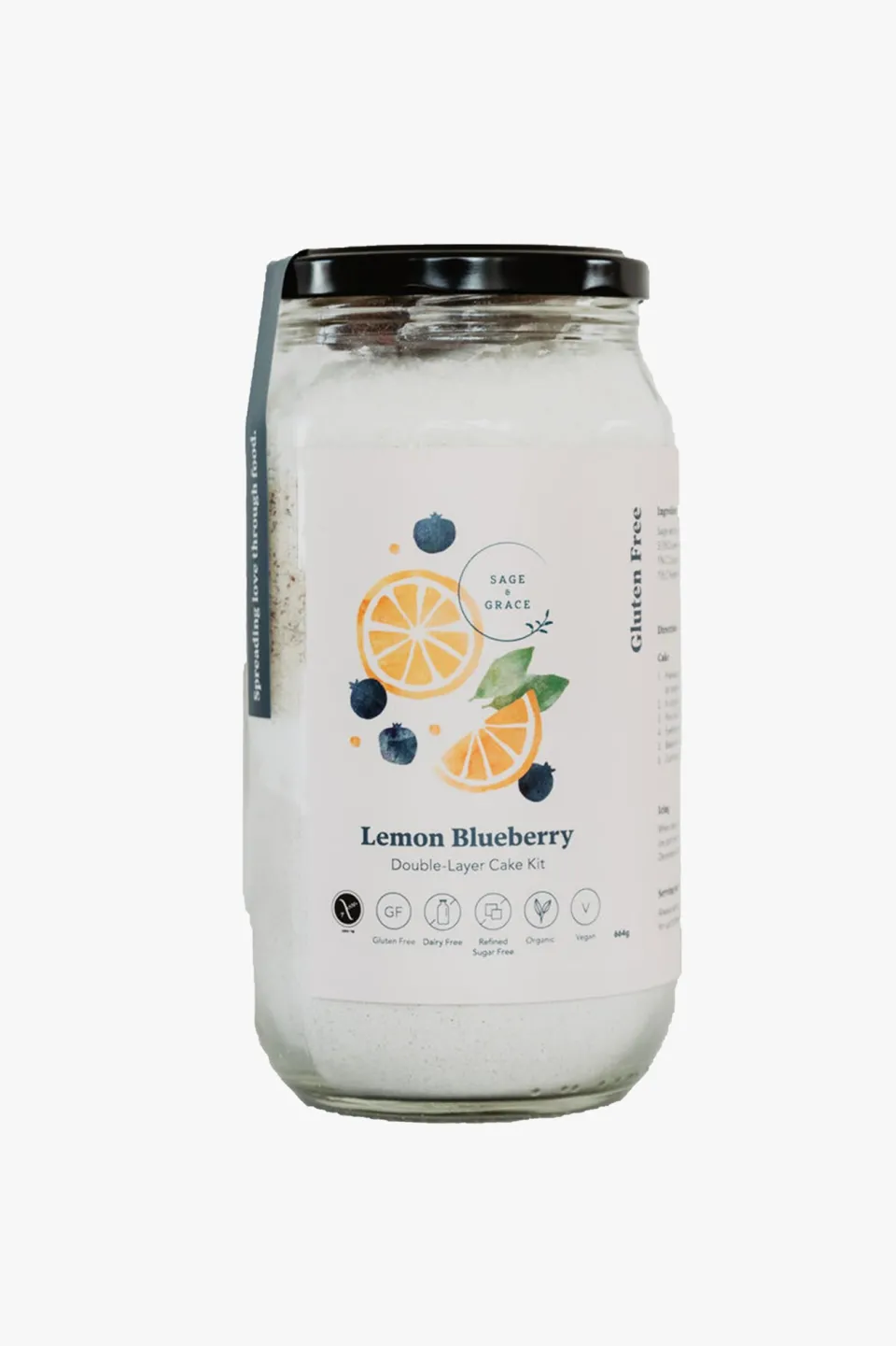 Sage + Grace Lemon Blueberry Cake Making Kit