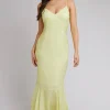 All About Eve Leni Citrine Floral Print Maxi Dress