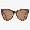 Le Specs Liar Liar Oversized Catseye Tort Brown Lens Sunglasses