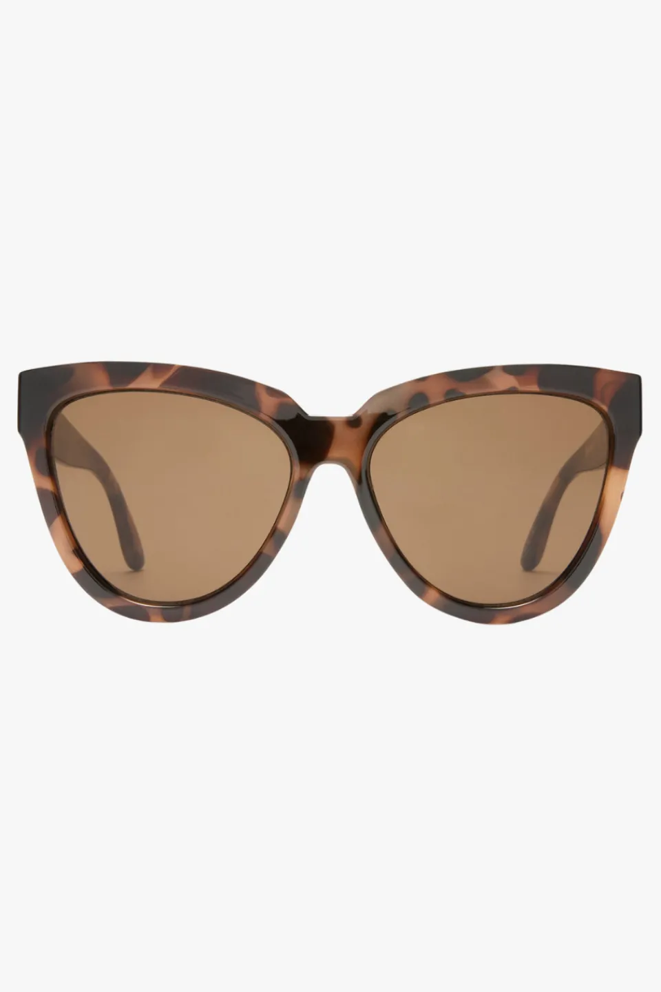 Le Specs Liar Liar Oversized Catseye Tort Brown Lens Sunglasses