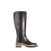 EOS Lindetta Black High Leather Boot