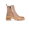 EOS Lindira Light Taupe Double Zip Ankle Boot