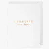 Kids Oxted Little Card Big Hug White Small Greeting Card