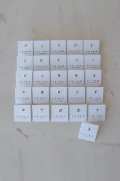 Sophie Little Letter Single Stud Gold EOL Earring