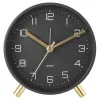 Karlsson Lofty Black 11cm Alarm Clock